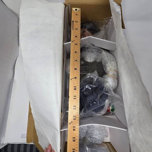 PREMIERE ARTIST MARY VAN OSDELL WALTER AFRICAN AMERICAN BOY DOLL 18" NEW NIB - Picture 7 of 9